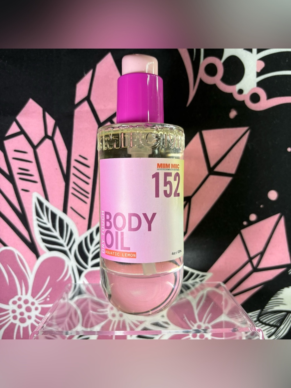 MIIM.MIIC No 152 Aquatic Lemon Dry Touch Body Oil 4fl oz Full Size